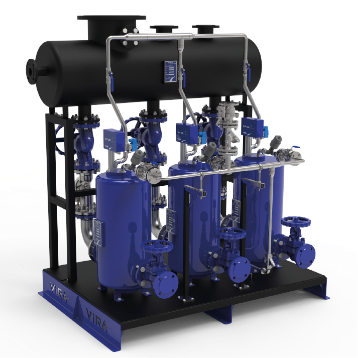 Seviye Kontrollü Üç Pompalı Kondens Pompası